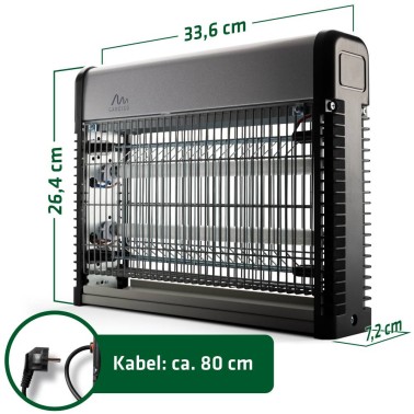 Mata Moscas Eléctrico 70 m² Dimensiones