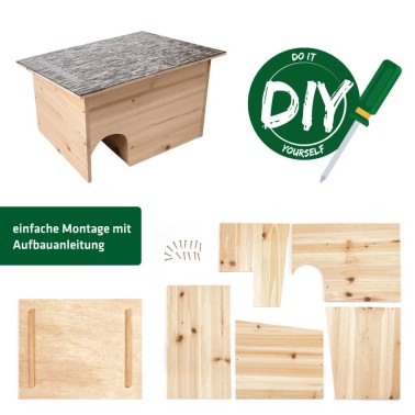 Casa para Erizos Kit de Montaje DIY