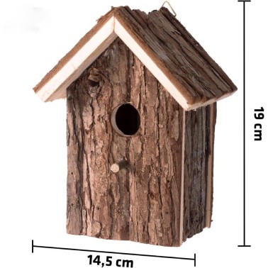 Bird Nesting House "Nature" Dimensions