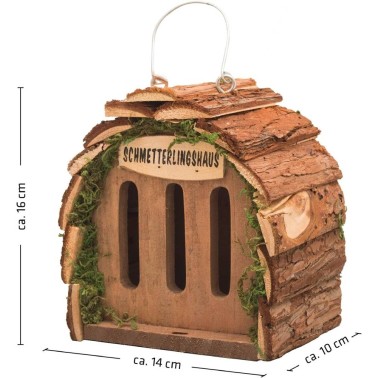 Casa para Mariposas Dimensiones