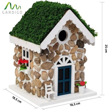 Stone Birdhouse Dimensions