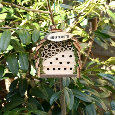 Hotel de Insectos en Jardín